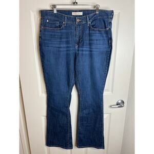 Signature Levi Strauss Women's Mid-Rise Bootcut Jeans ~ Size 16M 33x32